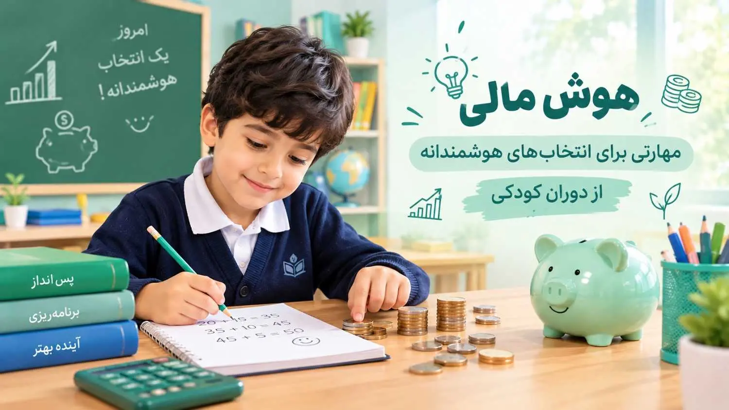 هوش مالی در دبستان پژوهان؛ مهارتی برای انتخاب‌های هوشمندانه از دوران کودکی