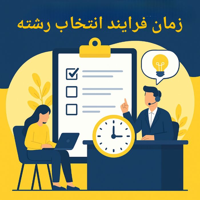 تاريخ انتشار کارنامه و آغاز فرايند انتخاب رشته